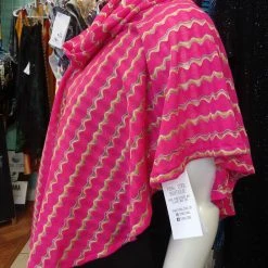 Tidal Cool Pink Sweater Poncho