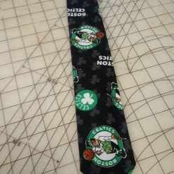 Tidal Cool NBA Boston Celtics Neckties In Bow Tie, Skinny Tie, And Standard Tie Styles, Kids Or Adult Sizes