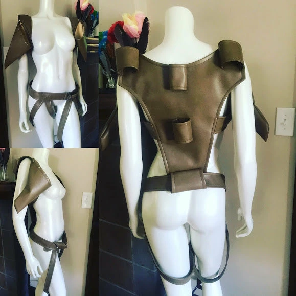 Tidal Cool Resident Evil Alice Cosplay Corset And Gun Holsters Costume