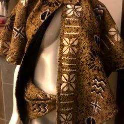 Tidal Cool Belts, Hats And Accessories Mudcloth Hip Bag In Tan Print