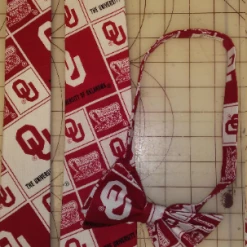 Tidal Cool Oklahoma University Sooners Neckties In Bow Tie, Skinny Tie, And Standard Tie Styles, Kids Or Adult Sizes Neckties, Vests, Pocket Squares And Cummerbunds