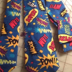 Tidal Cool Pop Art Superhero Comic Neckties In Bow Tie, Skinny Tie, And Standard Tie Styles, Kids Or Adult Sizes Neckties, Vests, Pocket Squares And Cummerbunds