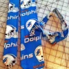 Tidal Cool Neckties, Vests, Pocket Squares And Cummerbunds Miami Dolphins NFL Neckties In Bow Tie, Skinny Tie, And Standard Tie Styles, Kids Or Adult Sizes
