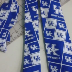Tidal Cool University Of Kentucky Wildcats Neckties In Bow Tie, Skinny Tie, And Standard Tie Styles, Kids Or Adult Sizes Neckties, Vests, Pocket Squares And Cummerbunds