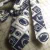 Tidal Cool Penn State University Neckties In Bow Tie, Skinny Tie, And Standard Tie Styles, Kids Or Adult Sizes Neckties, Vests, Pocket Squares And Cummerbunds