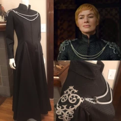 Tidal Cool Cersei Lannister Game Of Thrones Costume Cosplay Gown And Shoulder Armor