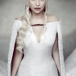 Tidal Cool Costumes And Cosplay Daenerys Khaleesi White Gown Costume Game Of Thrones Cosplay