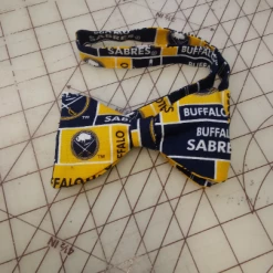 Tidal Cool Neckties, Vests, Pocket Squares And Cummerbunds NHL Buffalo Sabres Neckties In Bow Tie, Skinny Tie, And Standard Tie Styles, Kids Or Adult Sizes