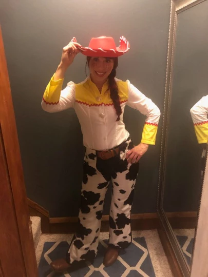 Tidal Cool Toy Story Jessie Cosplay Cowboy Shirt And Chaps Costumes And Cosplay