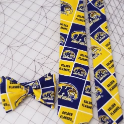 Tidal Cool Kent State University Neckties In Bow Tie, Skinny Tie Styles, Kids Or Adult Sizes Neckties, Vests, Pocket Squares And Cummerbunds
