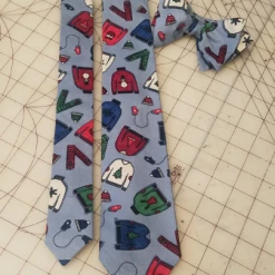 Tidal Cool Ugly Christmas Sweater Neckties In Bow Tie, Skinny Tie, And Standard Tie Styles, Kids Or Adult Sizes Neckties, Vests, Pocket Squares And Cummerbunds