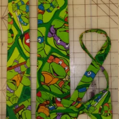 Tidal Cool Neckties, Vests, Pocket Squares And Cummerbunds Teenage Mutant Ninja Turtle Neckties In Bow Tie, Skinny Tie, And Standard Tie Styles, Kids Or Adult Sizes