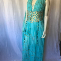 Tidal Cool Khaleesi Daenerys Targaryen Cosplay Gown Season 2 Qarth Costume GOT Game Of Thrones