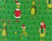 Tidal Cool Dr Seuss How The Grinch Stole Christmas Green Christmas Neckties In Bow Tie, Skinny Tie, And Standard Tie Styles, Kids Or Adult Sizes