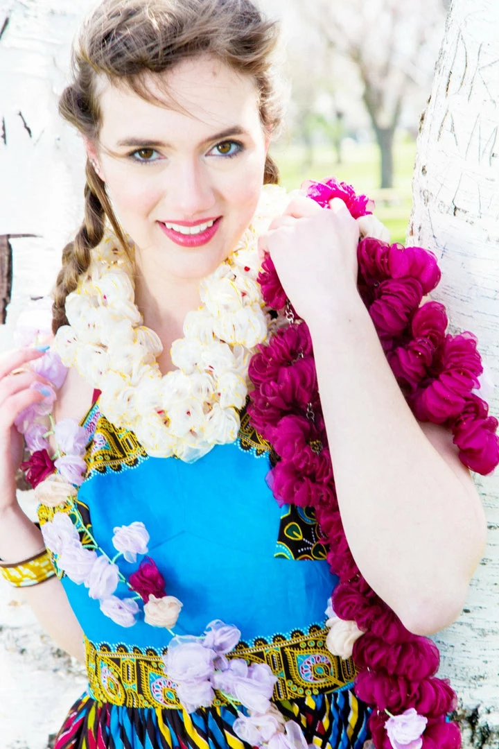 Tidal Cool Dresses Halter Neck Sundress In Rich Dashiki And Feather African Ankara Prints