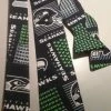 Tidal Cool Neckties, Vests, Pocket Squares And Cummerbunds Seattle Seahawks NFL Neckties In Bow Tie, Skinny Tie, And Standard Tie Styles, Kids Or Adult Sizes