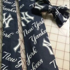 Tidal Cool MLB New York Yankees Neckties In Bow Tie, Skinny Tie, And Standard Tie Styles, Kids Or Adult Sizes Neckties, Vests, Pocket Squares And Cummerbunds