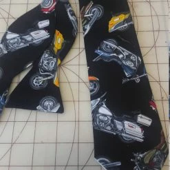Tidal Cool Honda Motorcycle Neckties In Bow Tie, Skinny Tie, And Standard Tie Styles, Kids Or Adult Sizes