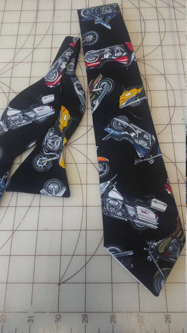 Tidal Cool Honda Motorcycle Neckties In Bow Tie, Skinny Tie, And Standard Tie Styles, Kids Or Adult Sizes