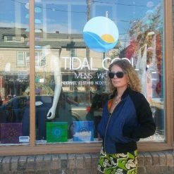 Tidal Cool African Kente Cloth Reversible Unisex Bomber Jacket