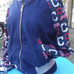 Tidal Cool Bomber Jackets Cleveland Indians Unisex Bomber Jacket