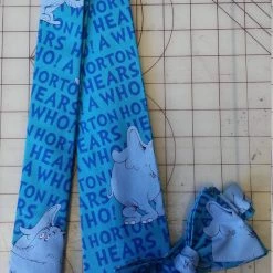 Tidal Cool Neckties, Vests, Pocket Squares And Cummerbunds Dr. Seuss Horton Hears A Who Neckties In Bow Tie, Skinny Tie, And Standard Tie Styles, Kids Or Adult Sizes