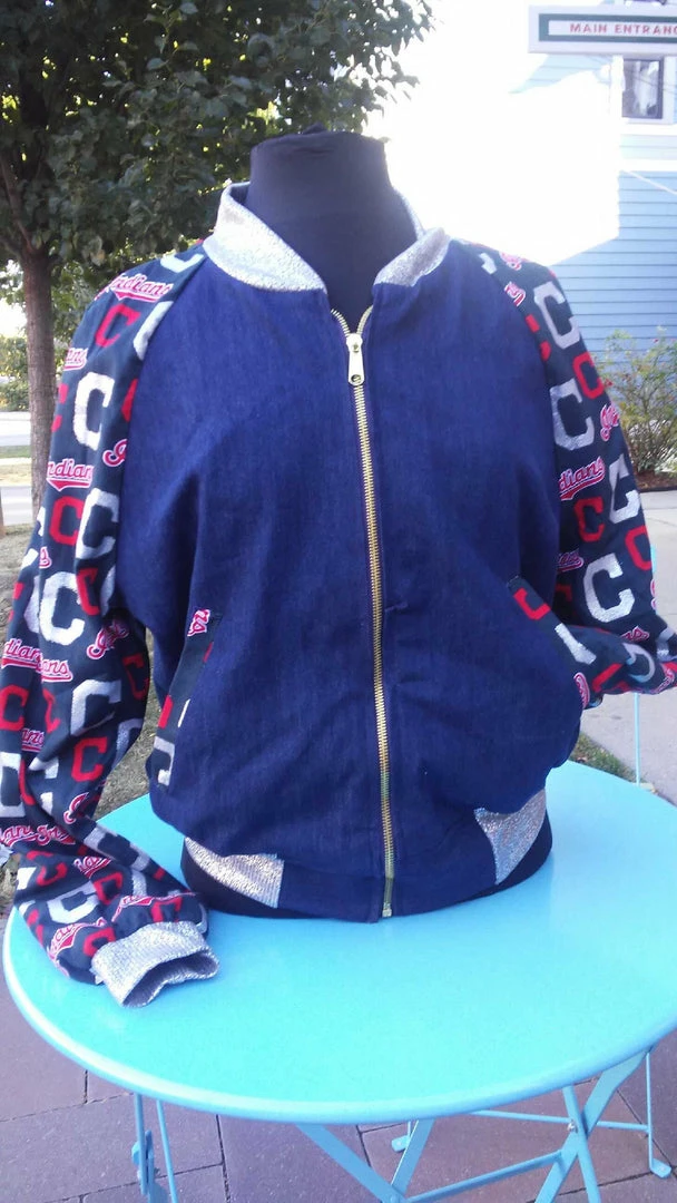 Tidal Cool Bomber Jackets Cleveland Indians Unisex Bomber Jacket