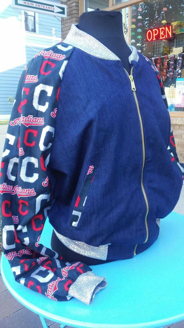 Tidal Cool Bomber Jackets Cleveland Indians Unisex Bomber Jacket