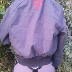 Tidal Cool African Kente Print Cotton Unisex Bomber Jacket, Reversible