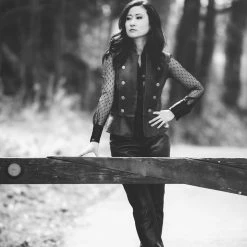 Tidal Cool Bomber Jackets Faux Leather Vest