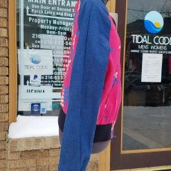 Tidal Cool Bomber Jackets African Pink Kente Cloth Reversible Unisex Bomber Jacket