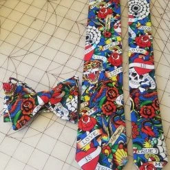 Tidal Cool Neckties, Vests, Pocket Squares And Cummerbunds Ed Hardy Neckties In Bow Tie, Skinny Tie, And Standard Tie Styles, Kids Or Adult Sizes