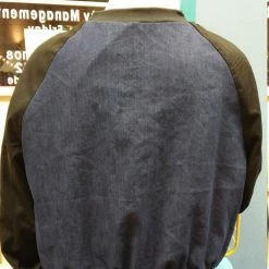 Tidal Cool African Mud Cloth Reversible Unisex Bomber Jacket Bomber Jackets