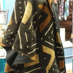 Tidal Cool African Mudcloth Cape