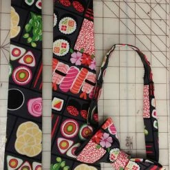 Tidal Cool Bento Box Sushi Neckties In Bow Tie, Skinny Tie, And Standard Tie Styles, Kids Or Adult Sizes Neckties, Vests, Pocket Squares And Cummerbunds