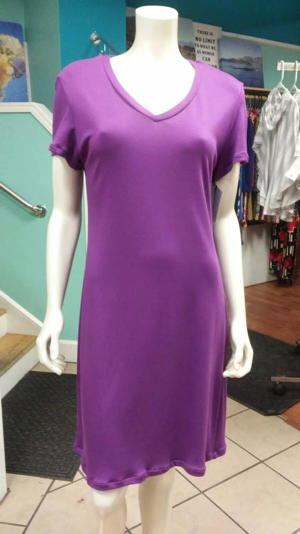 Tidal Cool Lightweight Knit Short Sleeve Dress