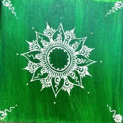 Tidal Cool Henna Art And Decor Acrylic On Canvas Henna Painting