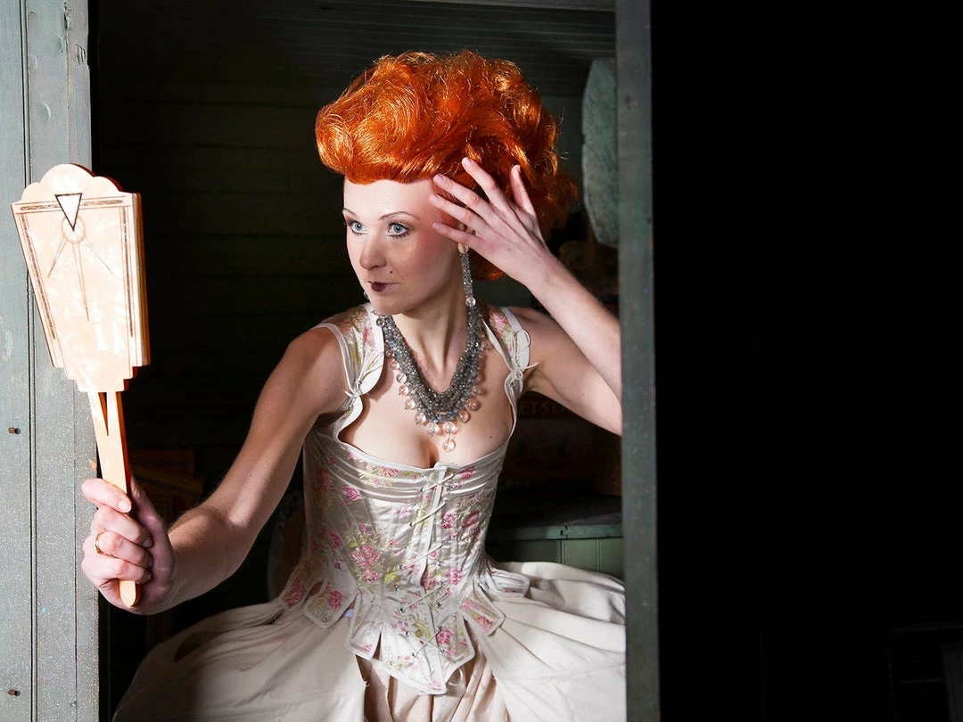 Tidal Cool Historical Pannier Hoop Skirt Undergarments For Marie Antoinette Or Colonial Cosplay Styling