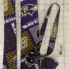 Tidal Cool Baltimore Ravens NFL Neckties In Bow Tie, Skinny Tie, And Standard Tie Styles, Kids Or Adult Sizes Neckties, Vests, Pocket Squares And Cummerbunds