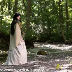 Tidal Cool Faux Shearling Costume Cape