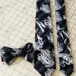 Tidal Cool Harry Potter Gryffindor Neckties In Bow Tie, Skinny Tie, And Standard Tie Styles, Kids Or Adult Sizes