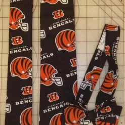 Tidal Cool NFL Cincinnati Bengals Neckties In Bow Tie, Skinny Tie, And Standard Tie Styles, Kids Or Adult Sizes Neckties, Vests, Pocket Squares And Cummerbunds