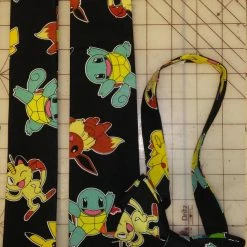 Tidal Cool Neckties, Vests, Pocket Squares And Cummerbunds Pokemon Neckties In Bow Tie, Skinny Tie, And Standard Tie Styles, Kids Or Adult Sizes