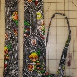 Tidal Cool Neckties, Vests, Pocket Squares And Cummerbunds Legend Of Zelda Neckties In Bow Tie, Skinny Tie, And Standard Tie Styles, Kids Or Adult Sizes