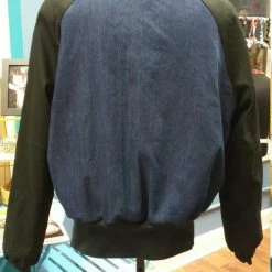 Tidal Cool African Mud Cloth Reversible Unisex Bomber Jacket Bomber Jackets