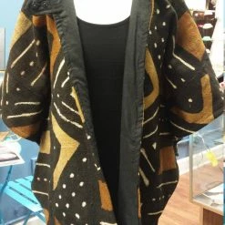 Tidal Cool African Mudcloth Cape