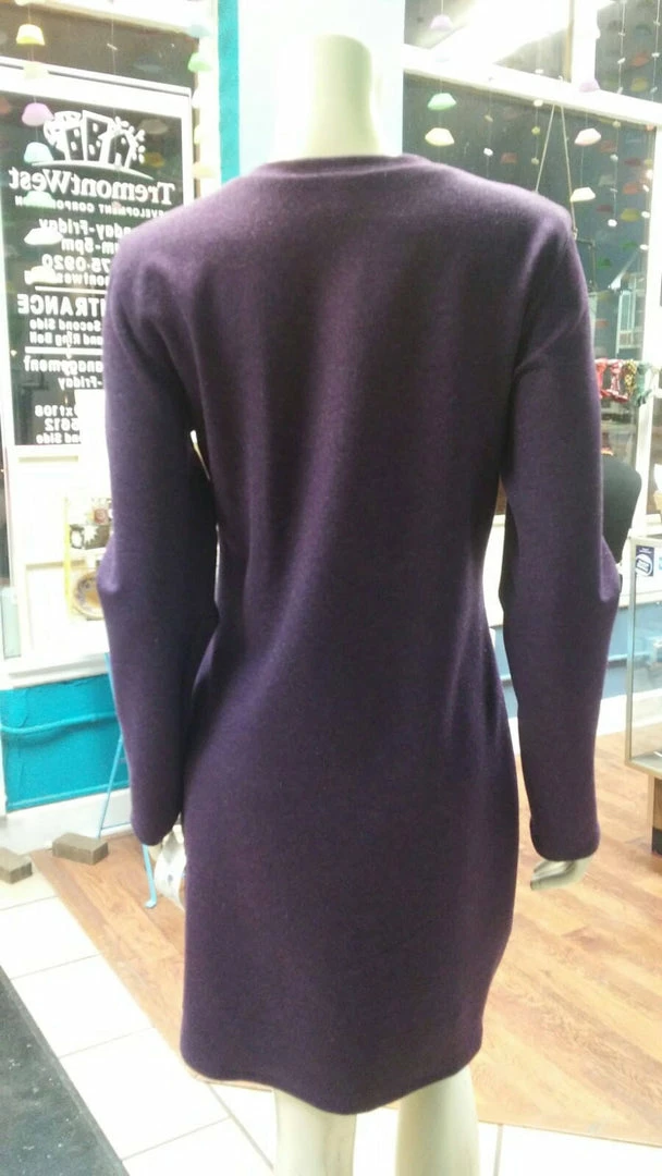 Tidal Cool Heavy Knit Long Sleeve Dress Dresses