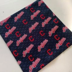Tidal Cool MLB Cleveland Indians Block C Neckties In Bow Tie, Skinny Tie, And Standard Tie Styles, Kids Or Adult Sizes Neckties, Vests, Pocket Squares And Cummerbunds