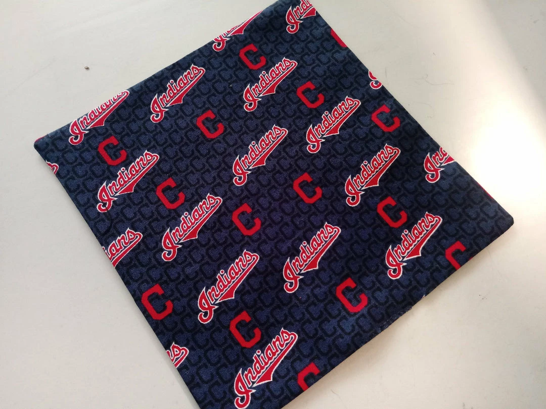 Tidal Cool MLB Cleveland Indians Block C Neckties In Bow Tie, Skinny Tie, And Standard Tie Styles, Kids Or Adult Sizes Neckties, Vests, Pocket Squares And Cummerbunds