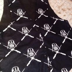 Tidal Cool Star Wars Darth Vader Glow In The Dark Neckties In Bow Tie, Skinny Tie, And Standard Tie Styles, Kids Or Adult Sizes Neckties, Vests, Pocket Squares And Cummerbunds